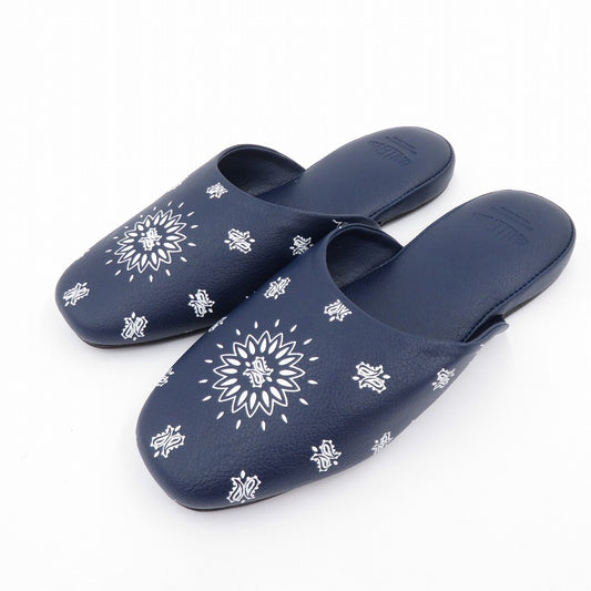 CHALLENGER | チャレンジャー BANDANA SLIPPERS スリッパ サンダル CLG-AC 025-041 サイズ:27.0cm ネイビー 27cm【瀬戸大橋店】