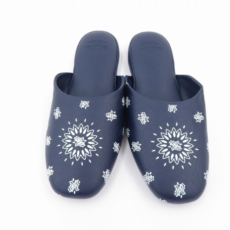 CHALLENGER | チャレンジャー BANDANA SLIPPERS スリッパ サンダル CLG-AC 025-041 サイズ:27.0cm ネイビー 27cm【瀬戸大橋店】