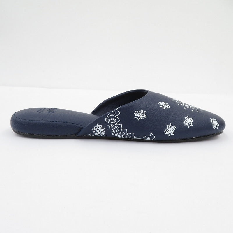 CHALLENGER | チャレンジャー BANDANA SLIPPERS スリッパ サンダル CLG-AC 025-041 サイズ:27.0cm ネイビー 27cm【瀬戸大橋店】
