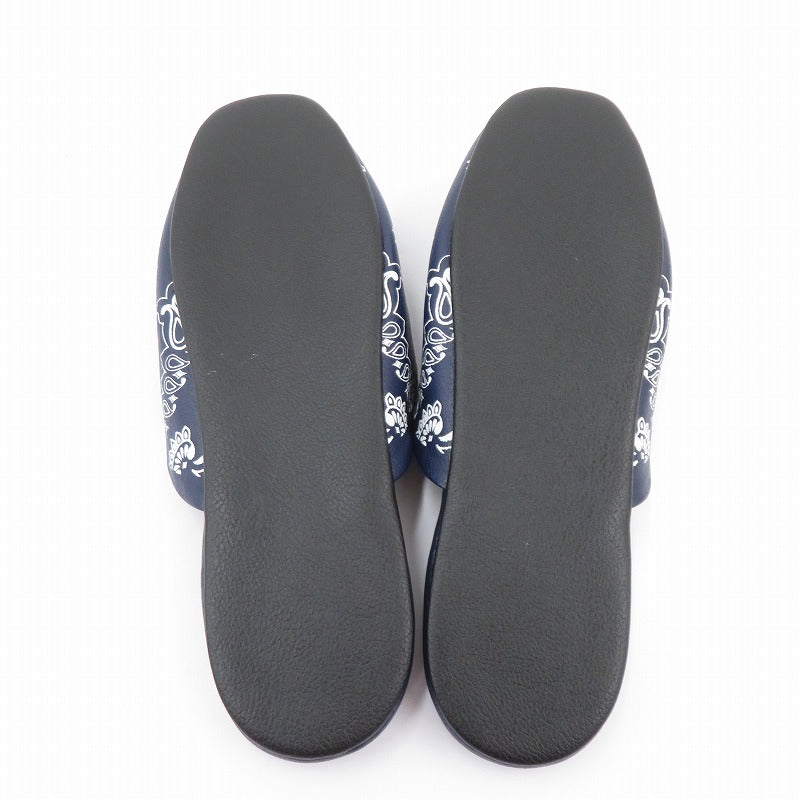 CHALLENGER | チャレンジャー BANDANA SLIPPERS スリッパ サンダル CLG-AC 025-041 サイズ:27.0cm ネイビー 27cm【瀬戸大橋店】