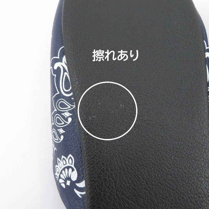 CHALLENGER | チャレンジャー BANDANA SLIPPERS スリッパ サンダル CLG-AC 025-041 サイズ:27.0cm ネイビー 27cm【瀬戸大橋店】