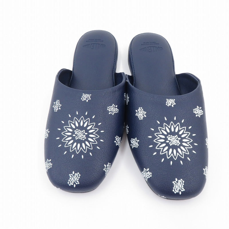 CHALLENGER | チャレンジャー BANDANA SLIPPERS スリッパ サンダル CLG-AC 025-041 サイズ:27.0cm ネイビー 27cm【瀬戸大橋店】