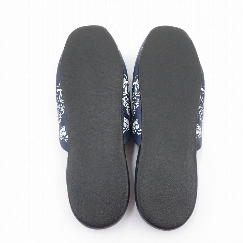 CHALLENGER | チャレンジャー BANDANA SLIPPERS スリッパ サンダル CLG-AC 025-041 サイズ:27.0cm ネイビー 27cm【瀬戸大橋店】