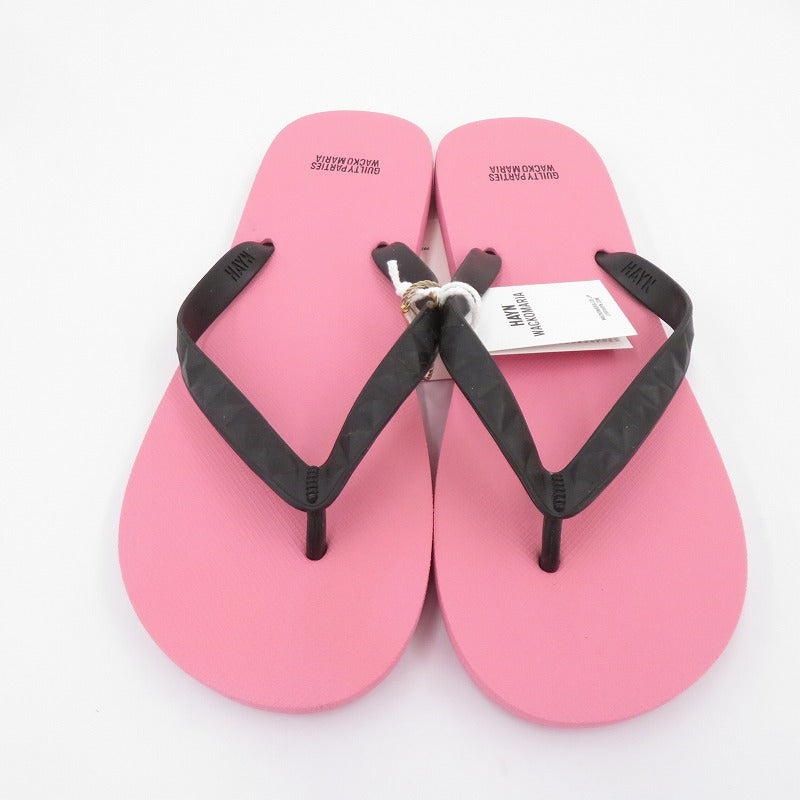 WACKOMARIA | ワコマリア HAYN BEACH SANDALS サンダル WMGP-HAYN-BS05 サイズ:30.0cm ピンク 30cm【瀬戸大橋店】