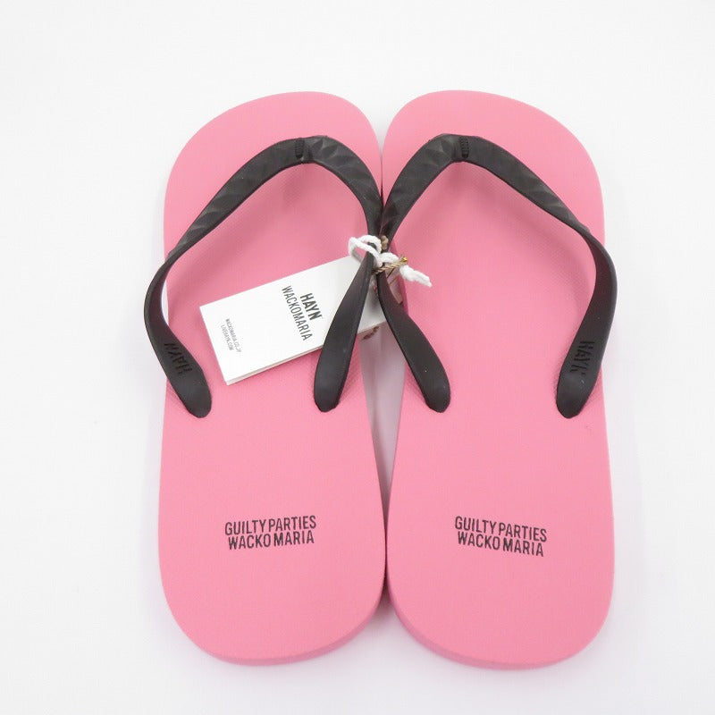 WACKOMARIA | ワコマリア HAYN BEACH SANDALS サンダル WMGP-HAYN-BS05 サイズ:30.0cm ピンク 30cm【瀬戸大橋店】