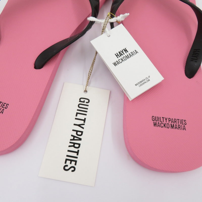 WACKOMARIA | ワコマリア HAYN BEACH SANDALS サンダル WMGP-HAYN-BS05 サイズ:30.0cm ピンク 30cm【瀬戸大橋店】