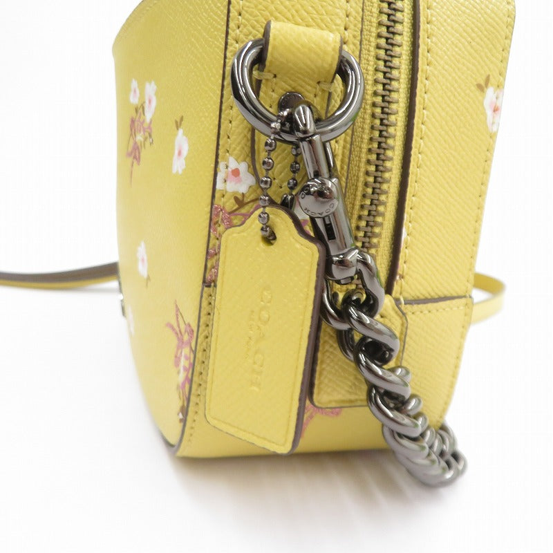 COACH | コーチ カメラバッグ フローラルプリント ショルダーバッグ B1881-29347 イエロー【瀬戸大橋店】