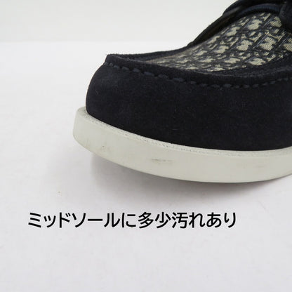 Dior | ディオール GRANVILLE BOATSHOE デッキシューズ 3DE384ZYJ サイズ:EU40 ネイビー【瀬戸大橋店】
