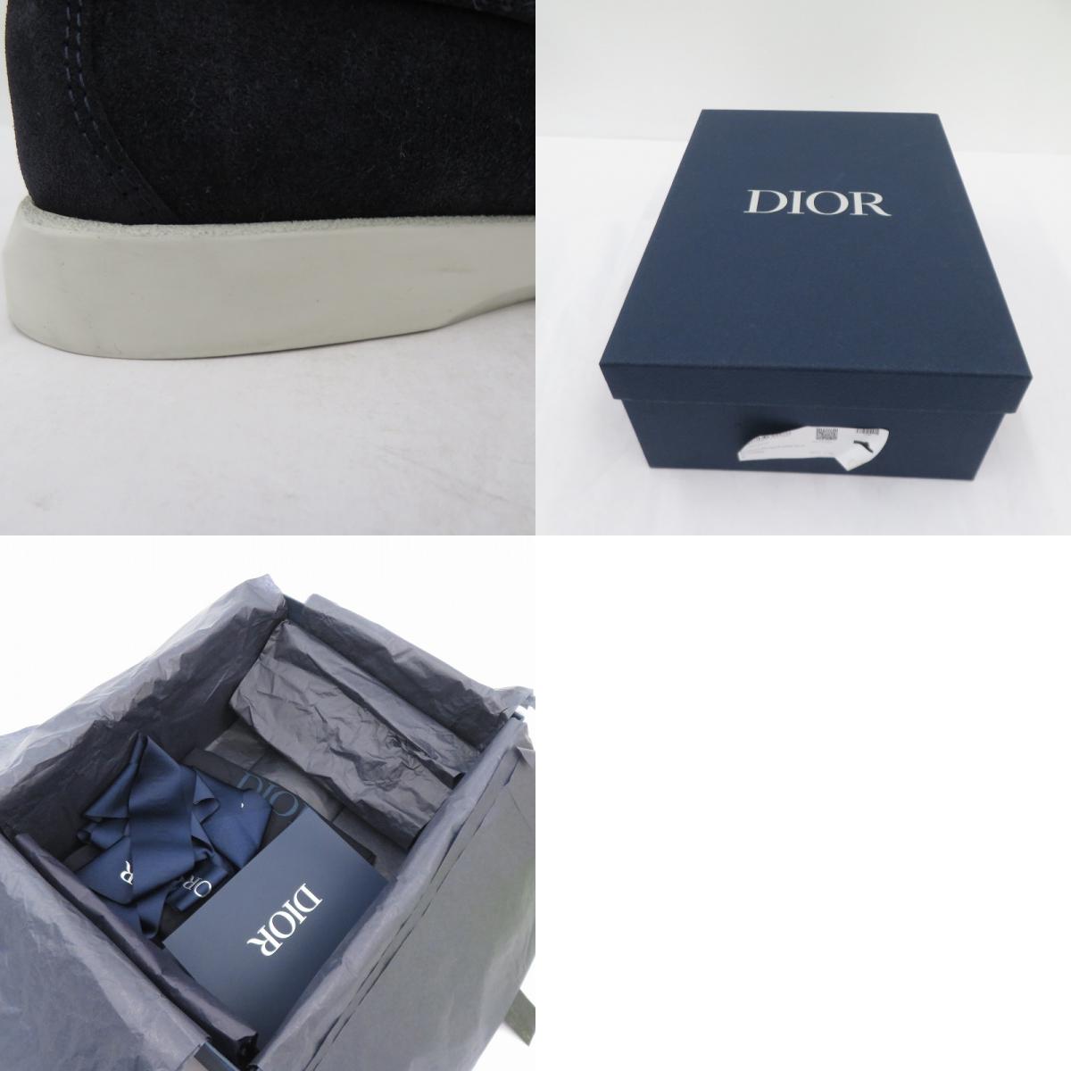 Dior | ディオール GRANVILLE BOATSHOE デッキシューズ 3DE384ZYJ サイズ:EU40 ネイビー【瀬戸大橋店】
