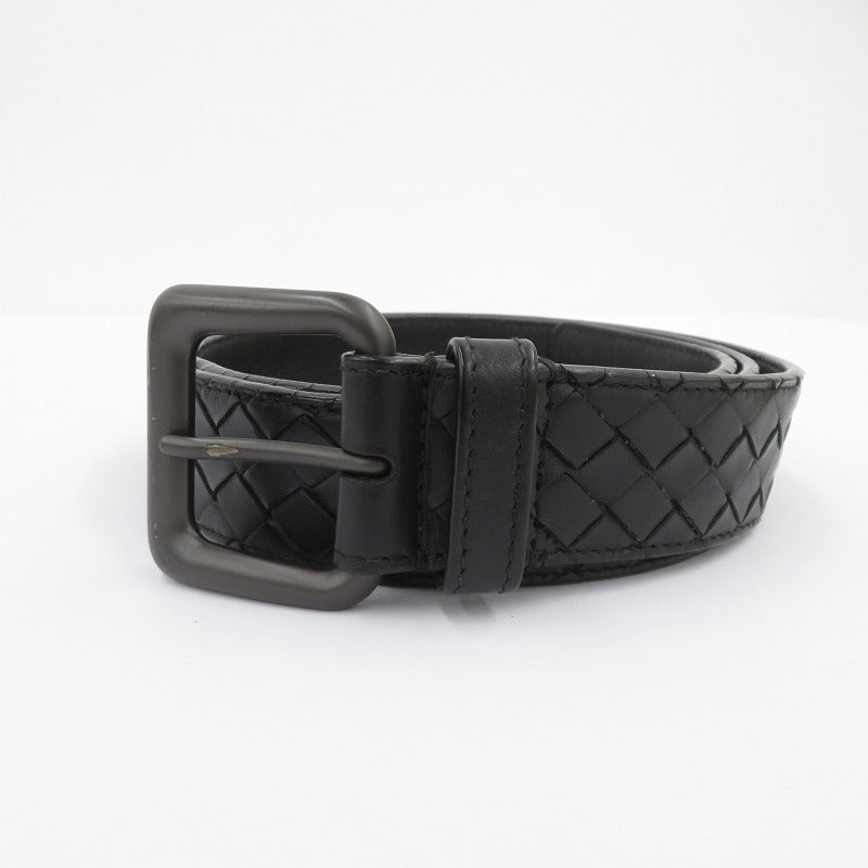 BOTTEGA VENETA | ボッテガヴェネタ イントレチャート ベルト サイズ:115/46 ブラック【瀬戸大橋店】
