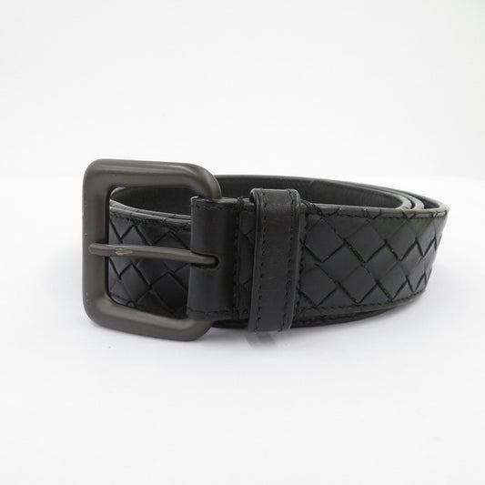 BOTTEGA VENETA | ボッテガヴェネタ イントレチャート ベルト サイズ:115/46 ブラック【瀬戸大橋店】