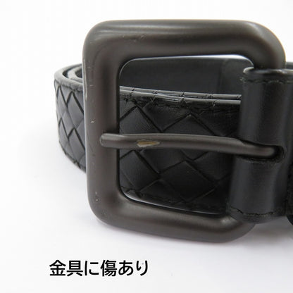 BOTTEGA VENETA | ボッテガヴェネタ イントレチャート ベルト サイズ:115/46 ブラック【瀬戸大橋店】
