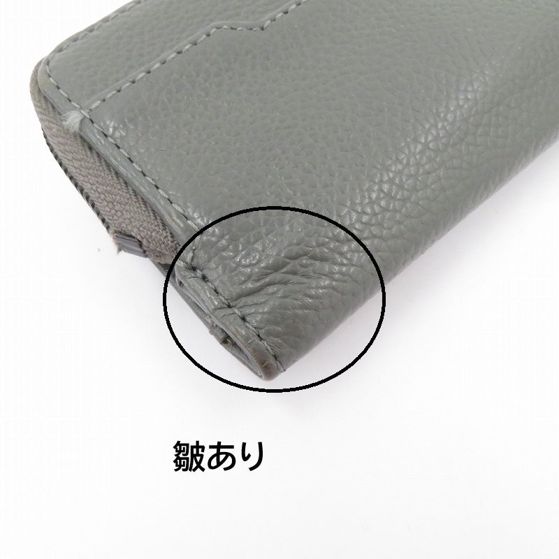 DIESEL | ディーゼル L-ZIP KEY キーケース X09016 グレー【瀬戸大橋店】