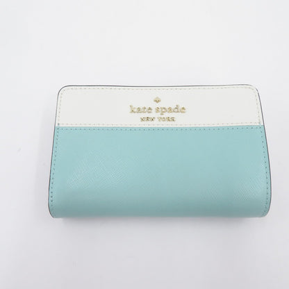 kate spade NEW YORK | ケイトスペードニューヨーク 二つ折り財布 WLR00124 ライトブルー【瀬戸大橋店】