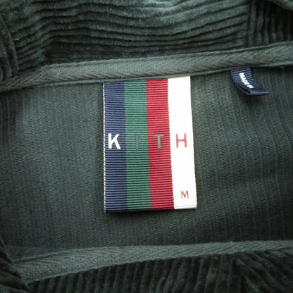 KITH | キース コーデュロイパーカー コーデュロイジャケット その他アウター KH2213 グリーン サイズ：M【瀬戸大橋店】