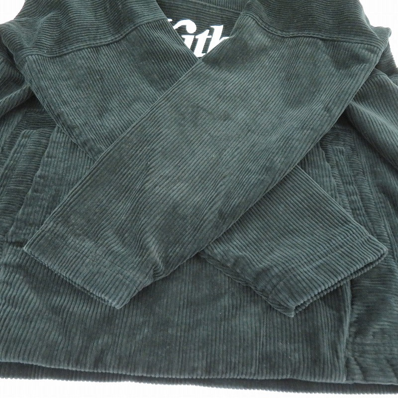 KITH | キース コーデュロイパーカー コーデュロイジャケット その他アウター KH2213 グリーン サイズ：M【瀬戸大橋店】