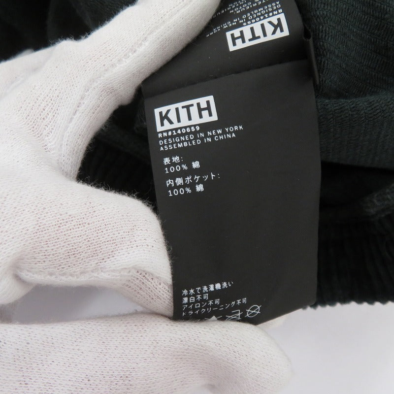 KITH | キース コーデュロイパーカー コーデュロイジャケット その他アウター KH2213 グリーン サイズ：M【瀬戸大橋店】