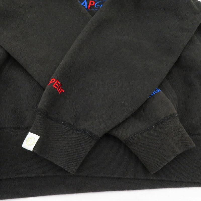 SAPEur | サプール ×ONE PIECE エース パーカー ブラック サイズ：XL【瀬戸大橋店】