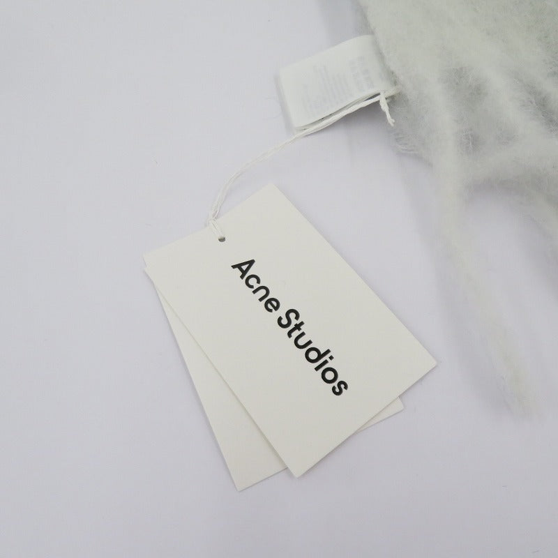 ACNE STUDIOS | アクネストゥディオズ モヘアチェックスカーフ 25fw マフラー FN-UX-SCAR000115 ブルー【瀬戸大橋店】