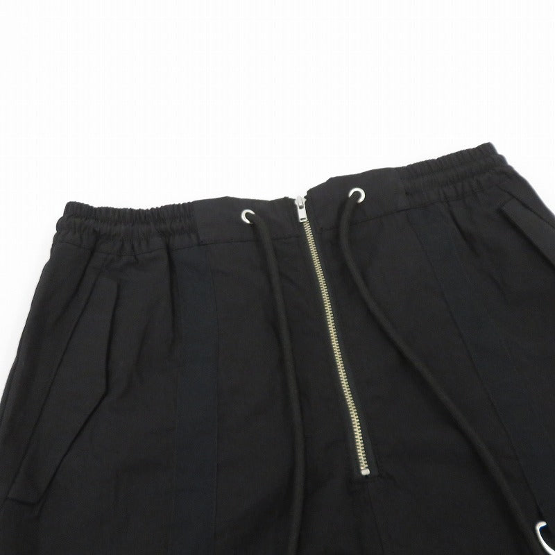 Knuth Marf low rize cargo skirt スカート KM24SUG04 ブラック サイズ：FreeSize【瀬戸大橋店】