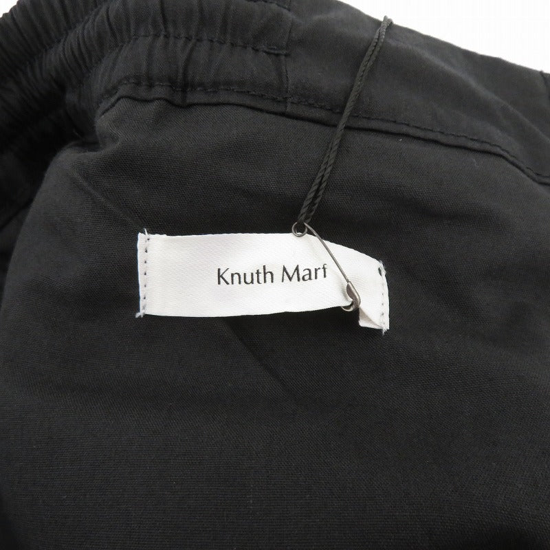 Knuth Marf low rize cargo skirt スカート KM24SUG04 ブラック サイズ：FreeSize【瀬戸大橋店】