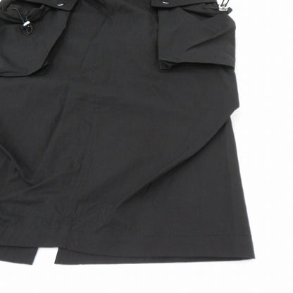 Knuth Marf low rize cargo skirt スカート KM24SUG04 ブラック サイズ：FreeSize【瀬戸大橋店】