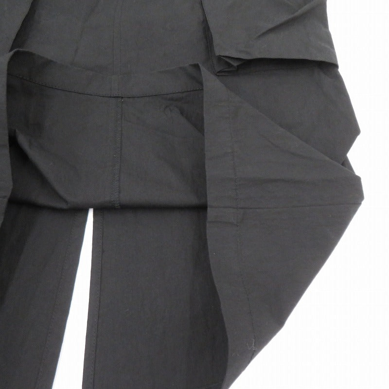 Knuth Marf low rize cargo skirt スカート KM24SUG04 ブラック サイズ：FreeSize【瀬戸大橋店】