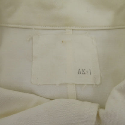 AK+1 BEAMS スタンドネック モッズコート 64-19-0067-286 ホワイト サイズ：36【瀬戸大橋店】