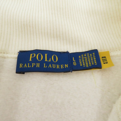 POLO RALPH LAUREN | ポロ・ラルフローレン ハーフジップスウェット/QRタグ スウェット アイボリー サイズ：L【瀬戸大橋店】