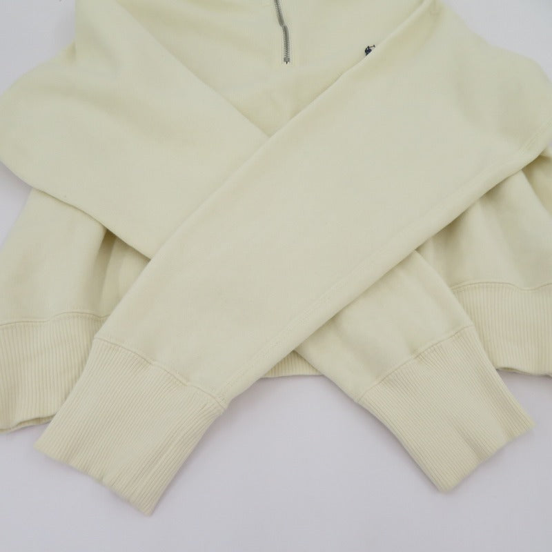 POLO RALPH LAUREN | ポロ・ラルフローレン ハーフジップスウェット/QRタグ スウェット アイボリー サイズ：L【瀬戸大橋店】