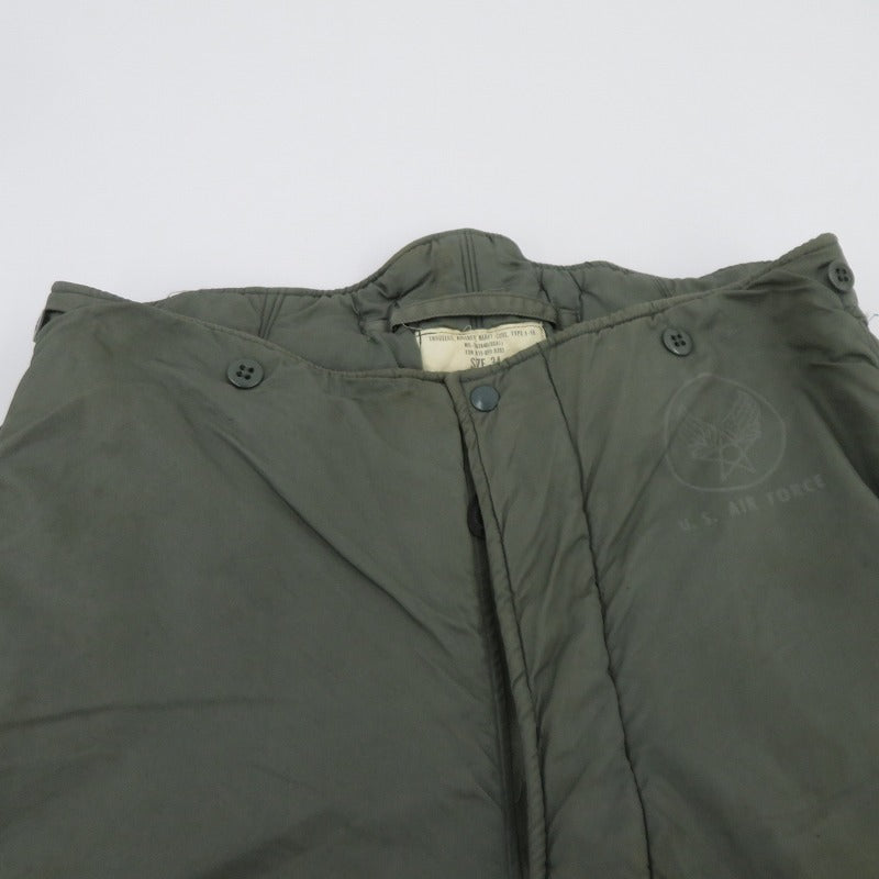 U.S.ARMY USAF TYPE F-1B AIR CREW TROUSERS ミリタリーパンツ パンツ カーキ サイズ：34【瀬戸大橋店】
