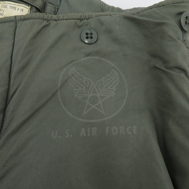 U.S.ARMY USAF TYPE F-1B AIR CREW TROUSERS ミリタリーパンツ パンツ カーキ サイズ：34【瀬戸大橋店】