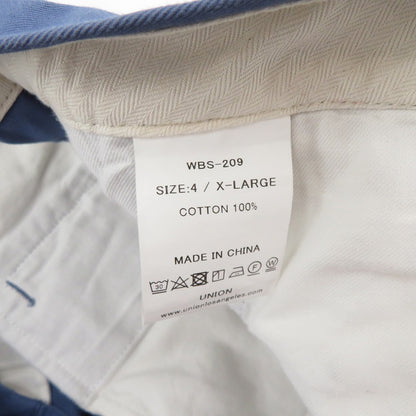 UNION | ユニオン YARBO SHORT ショートパンツ WBS-209 ブルー サイズ：XL【瀬戸大橋店】