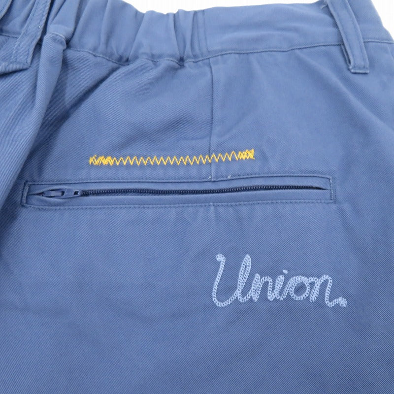 UNION | ユニオン YARBO SHORT ショートパンツ WBS-209 ブルー サイズ：XL【瀬戸大橋店】