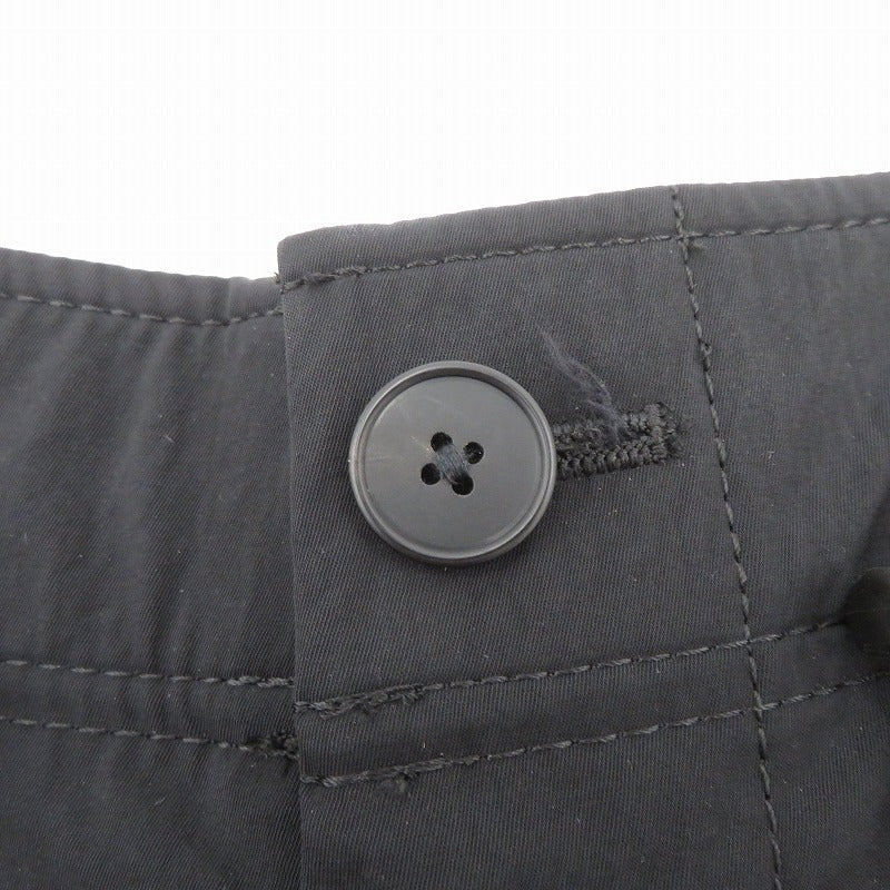 ATON | エイトン 25ss HIGH TWIST NYLON UTILITY PANTS ユーティリティパンツ パンツ 8003782 ブラック サイズ：3【瀬戸大橋店】