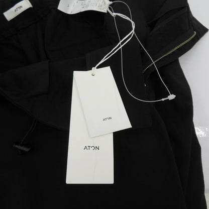 ATON | エイトン 25ss HIGH TWIST NYLON UTILITY PANTS ユーティリティパンツ パンツ 8003782 ブラック サイズ：3【瀬戸大橋店】
