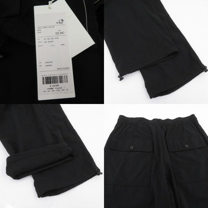 ATON | エイトン 25ss HIGH TWIST NYLON UTILITY PANTS ユーティリティパンツ パンツ 8003782 ブラック サイズ：3【瀬戸大橋店】