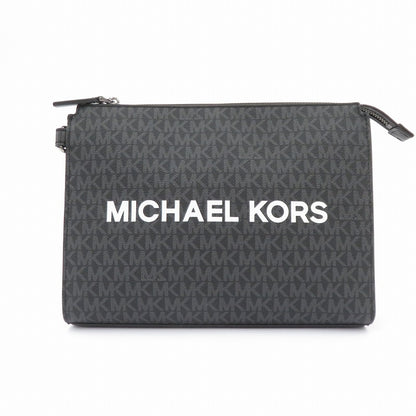 Michael Kors | マイケルコース COOPER クラッチバッグ 37R4LCOU9B ブラック【瀬戸大橋店】