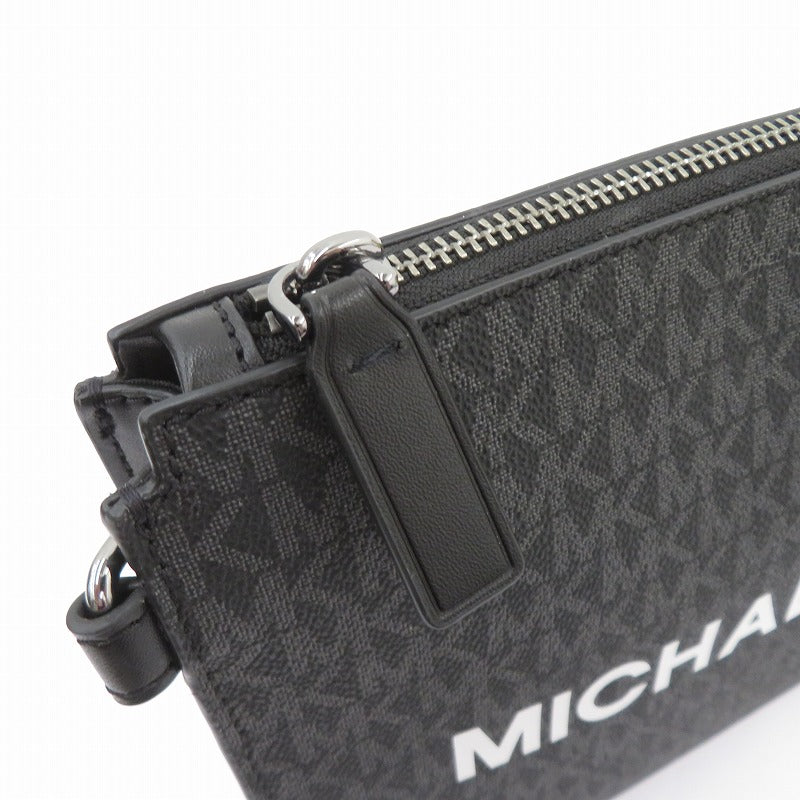Michael Kors | マイケルコース COOPER クラッチバッグ 37R4LCOU9B ブラック【瀬戸大橋店】