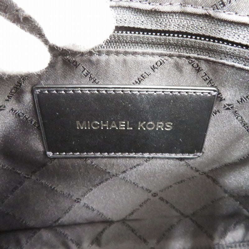 Michael Kors | マイケルコース COOPER クラッチバッグ 37R4LCOU9B ブラック【瀬戸大橋店】