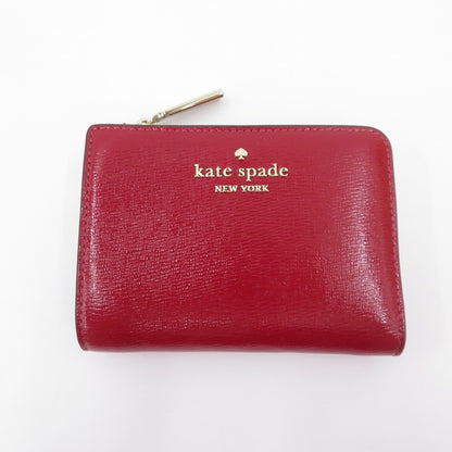 kate spade NEW YORK | ケイトスペードニューヨーク マディソン スモール L ジップ ウォレット 二つ折り財布 KN226 レッド【瀬戸大橋店】