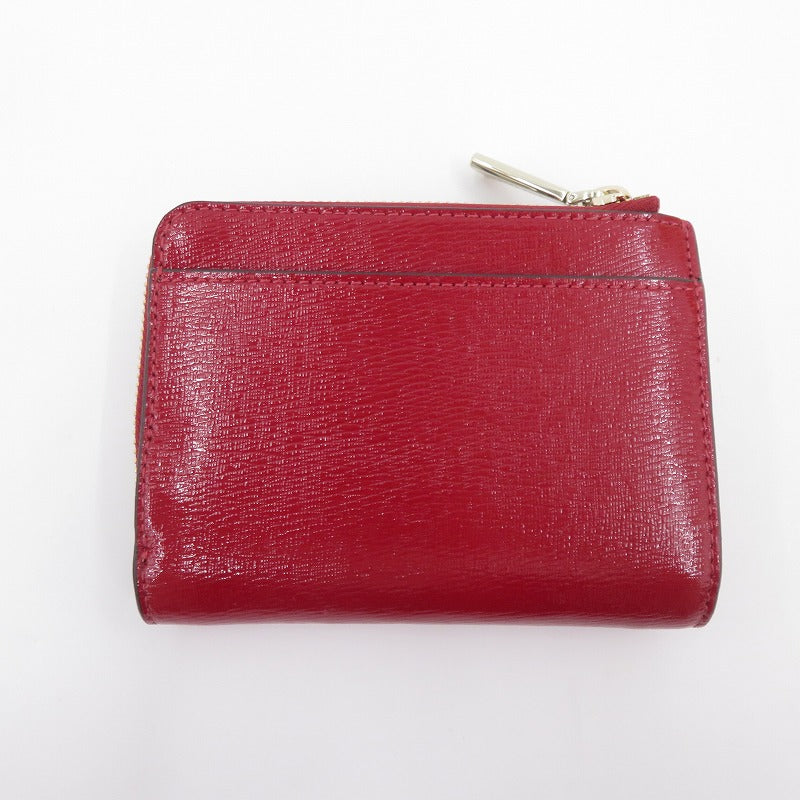 kate spade NEW YORK | ケイトスペードニューヨーク マディソン スモール L ジップ ウォレット 二つ折り財布 KN226 レッド【瀬戸大橋店】