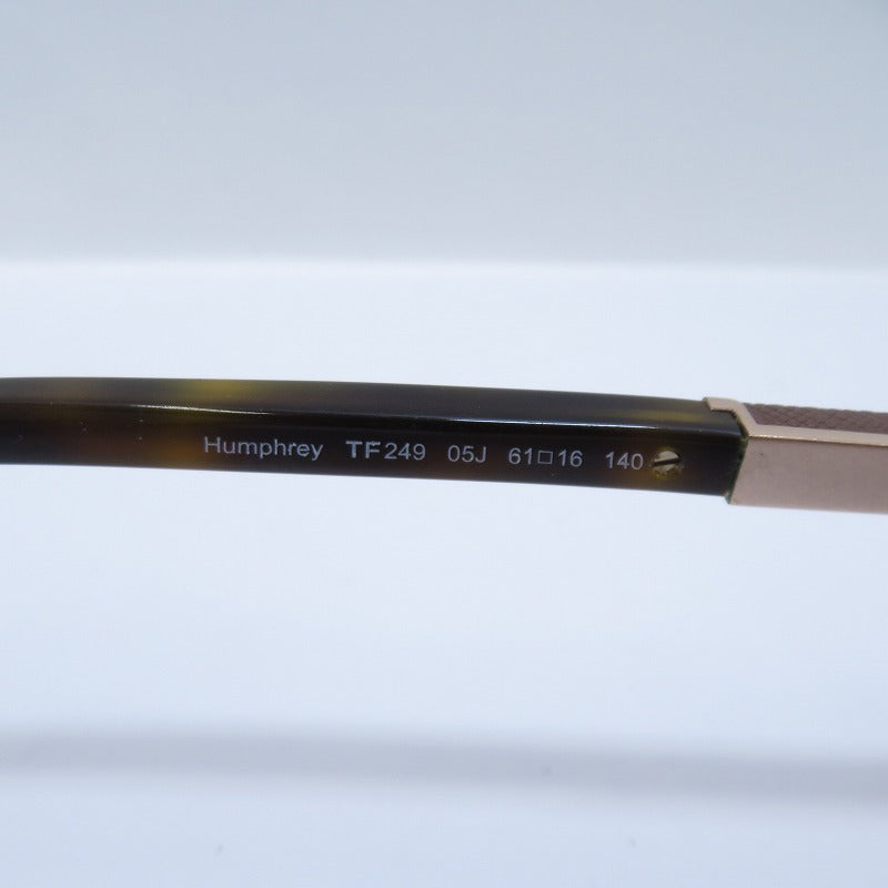TOM FORD | トムフォード Humphrey ※度入り メガネ TF249 サイズ：61□16 140 ブラウン【瀬戸大橋店】