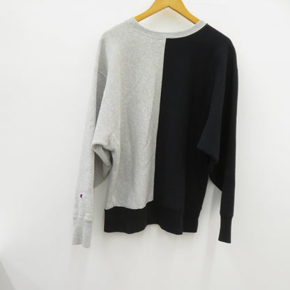 Champion | チャンピオン BEAMS別注 2TONE REVERSE WEAVE スウェット C8-Q038 グレー サイズ：M【瀬戸大橋店】