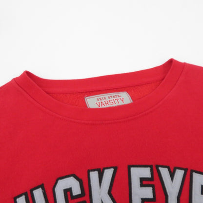 VINTAGE衣料 | ヴィンテージイリョウ オハイオステート・バックアイズ スウェット レッド サイズ：XXL【瀬戸大橋店】