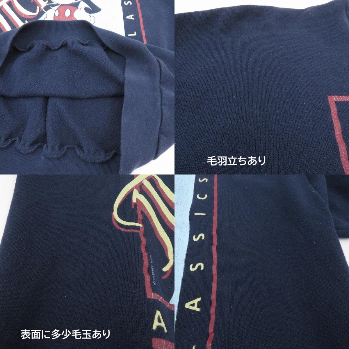 VINTAGE衣料 | ヴィンテージイリョウ MICKEY スウェット ネイビー サイズ：不明【瀬戸大橋店】