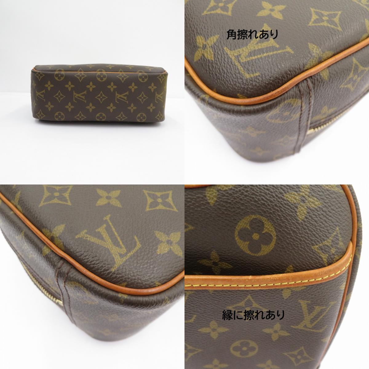 LOUIS VUITTON | ルイ・ヴィトン モノグラム トゥルーヴィル ハンドバッグ M42228 ブラウン【瀬戸大橋店】