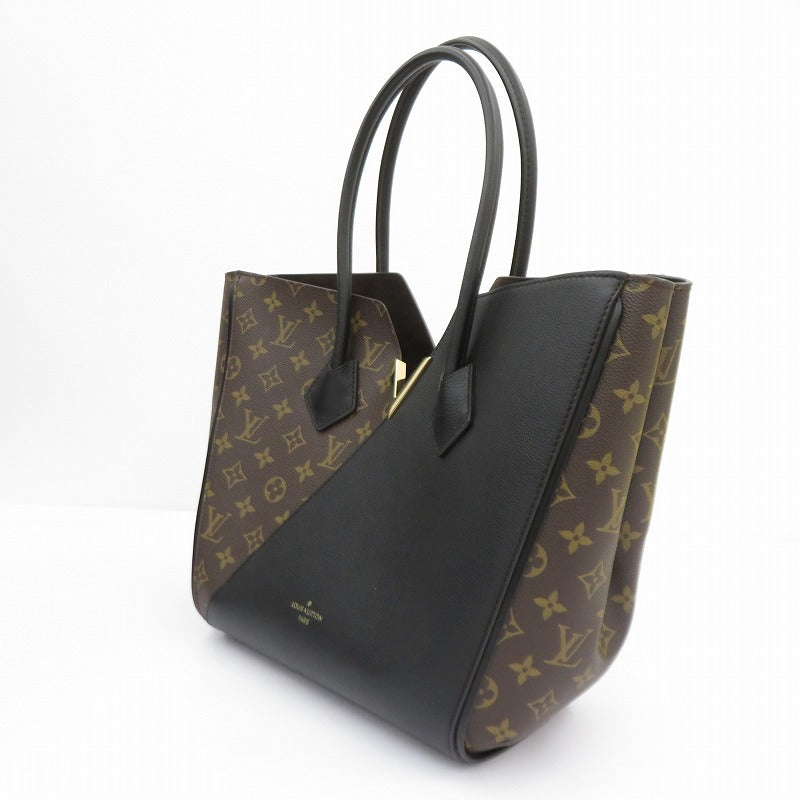 LOUIS VUITTON | ルイ・ヴィトン モノグラム キモノ MM トートバッグ M40460 ブラウン×ブラック【瀬戸大橋店】