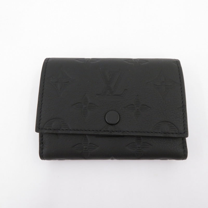 LOUIS VUITTON | ルイ・ヴィトン モノグラム シャドウ ヴィクター･ウォレット コンパクトウォレット コインケース M12635 ブラック【瀬戸大橋店】