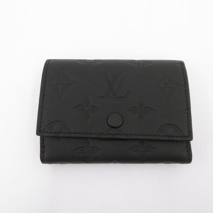 LOUIS VUITTON | ルイ・ヴィトン モノグラム シャドウ ヴィクター･ウォレット コンパクトウォレット コインケース M12635 ブラック【瀬戸大橋店】